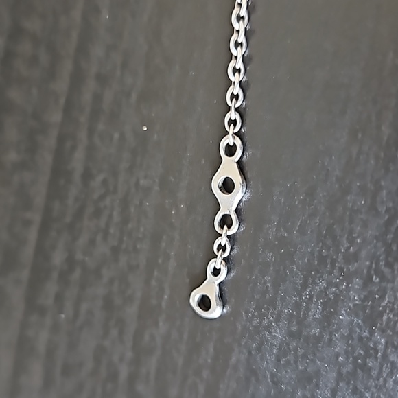 Pandora Sterling Silver Pave Infinity Chain Link Bracelet - Picture 10 of 16